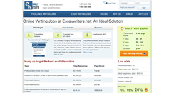 Desktop Screenshot of essaywriters.net